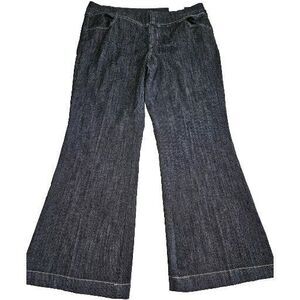 Maurices Taylor Boot Mid-Rise Blue Denim Jeans Women's 20W Regular